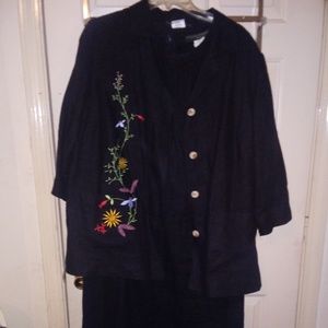 Harve' Bernard 2pc. Jacket & Dress 16w